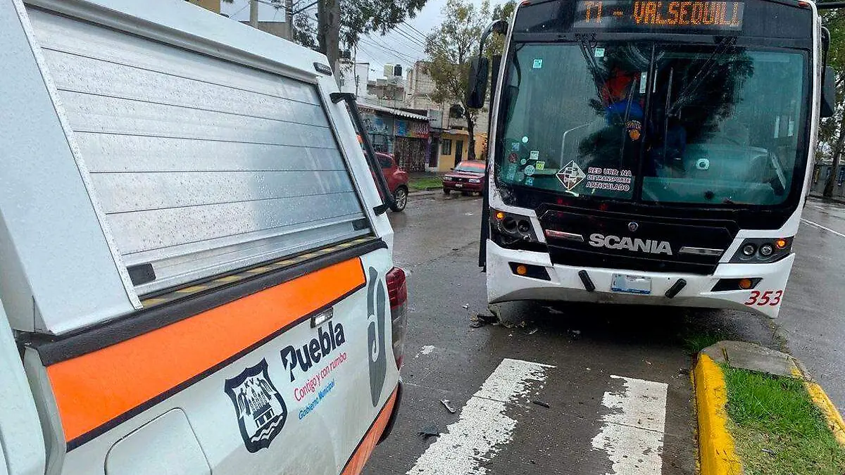 accidente de Ruta Puebla